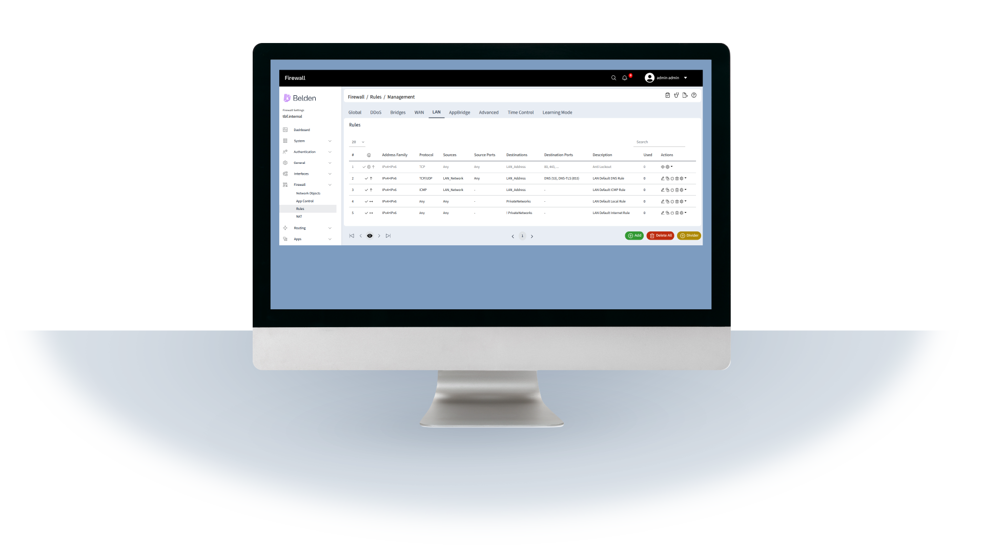 Virtual Firewall TBF 800V - TBF-800V - ESSENTIAL